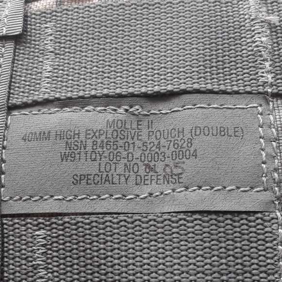 Army Double Pouch - Picture 3 of 3